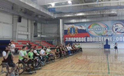 ​В Ульяновске прошел турнир по баскетболу на колясках