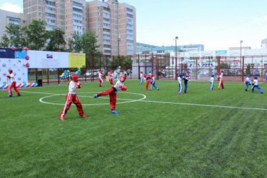 ​В Ульяновске открыли новые спортплощадки