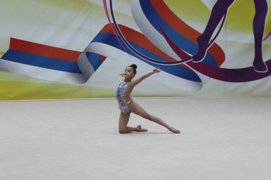 ​В Ульяновске проходит объединенный чемпионат и первенство города по художественной гимнастике