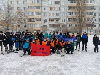 ​Ульяновские ТОС вышли на лед