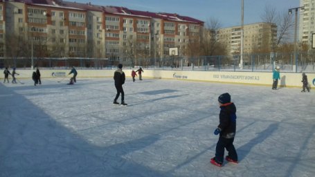 ФОК «Орион» приглашает горожан покататься на коньках